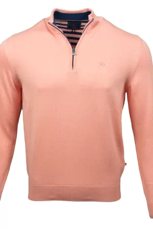 Arklow ½ Zip Coral
