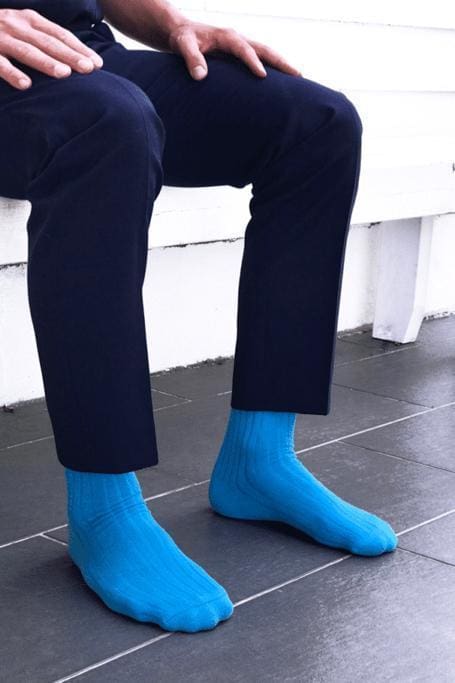 PLAIN RIB BLUE 2