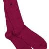 PLAIN RIB CERISE 1